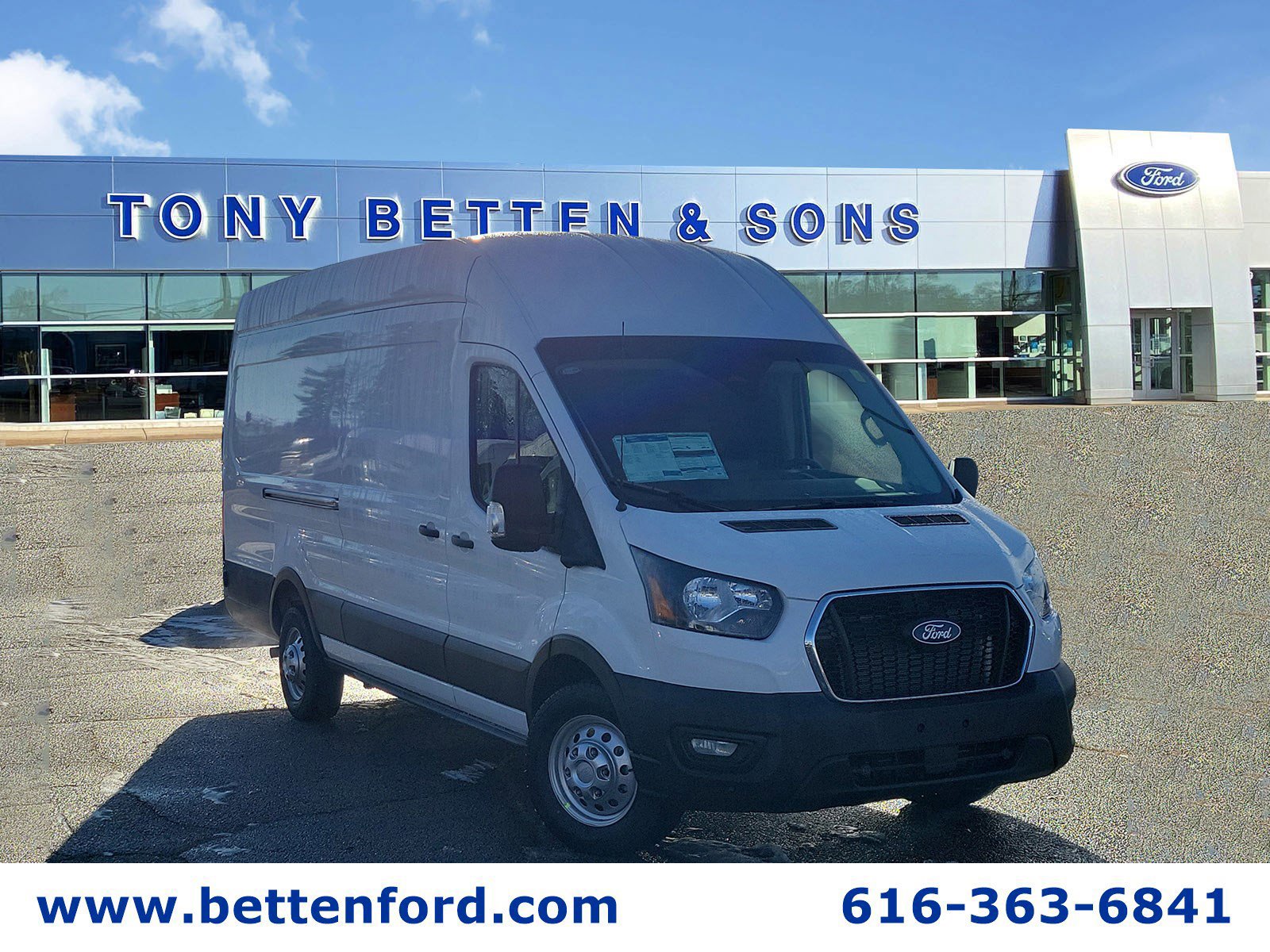 New 2026 Ford Transit 350 148 High Roof Extended AWD w/ Load Area Protection Package