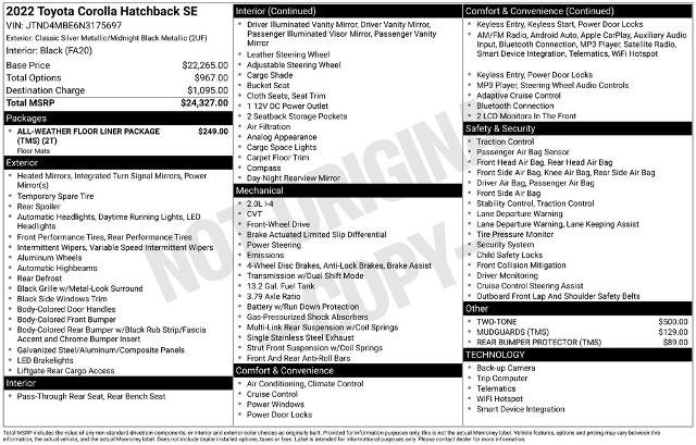 Used 2022 Toyota Corolla SE image 34