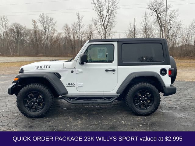 Used 2023 Jeep Wrangler Willys video 2