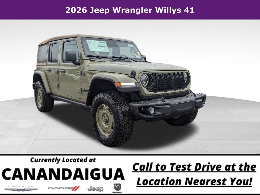 New 2026 Jeep Wrangler Unlimited Sport AWD/4WD image 1