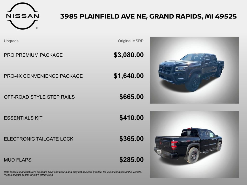 New 2026 Nissan Frontier PRO-4X w/ Pro Premium Package image 6