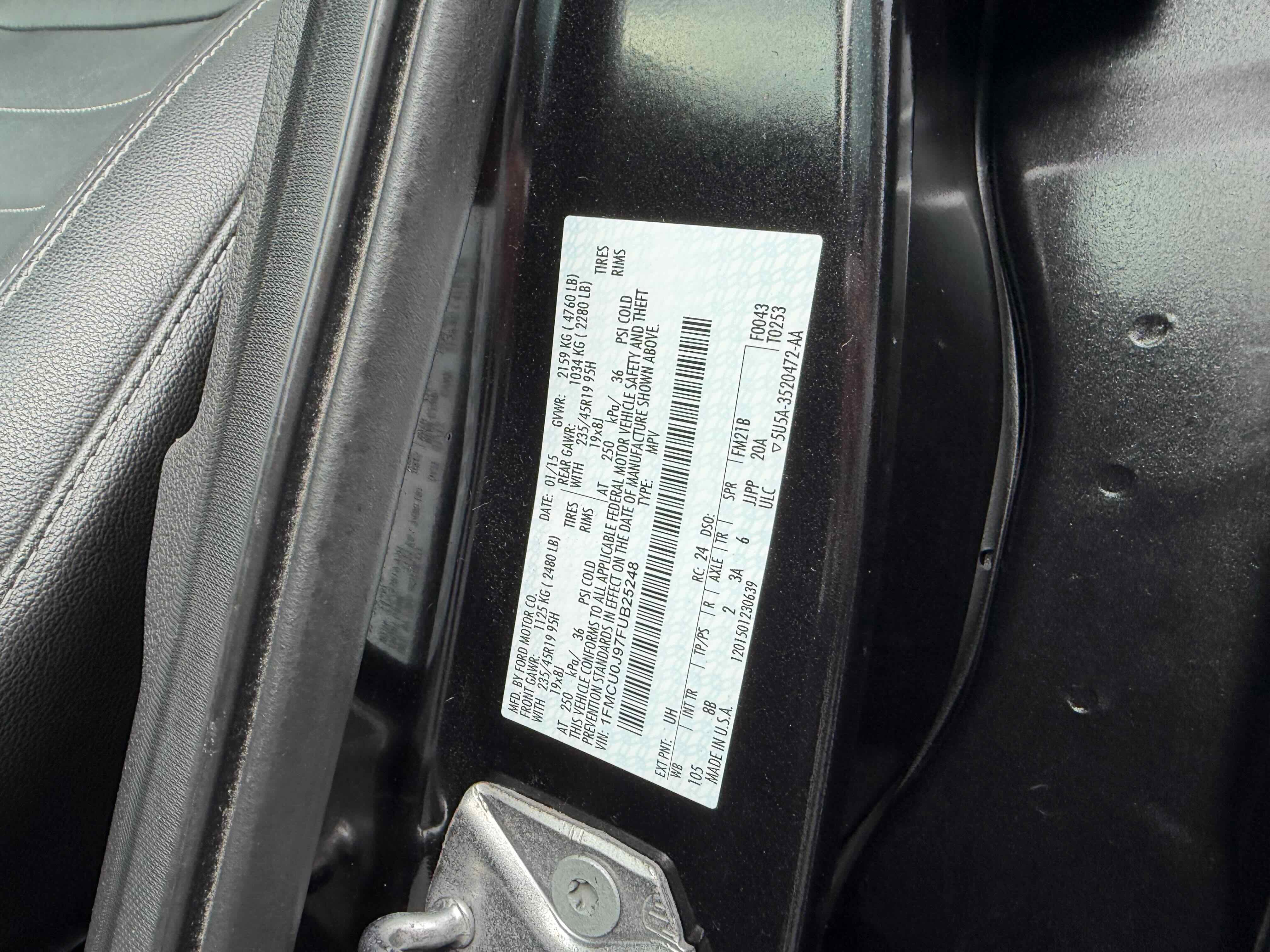 Used 2015 Ford Escape Titanium w/ Equipment Group 301A image 32