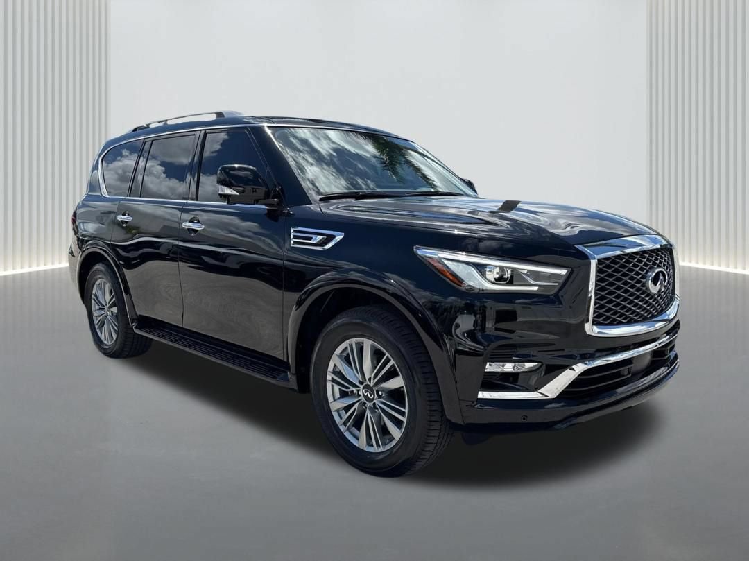 Used 2022 INFINITI QX80 Luxe w/ Cargo Package RWD image 3