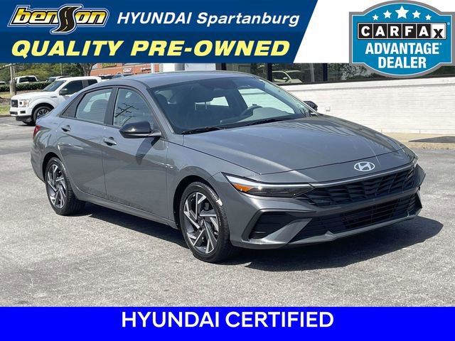 Certified 2025 Hyundai Elantra Sport