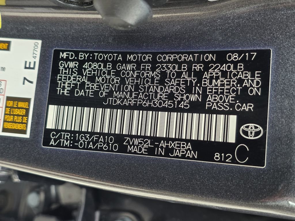 Used 2017 Toyota Prius Prime Plus image 31