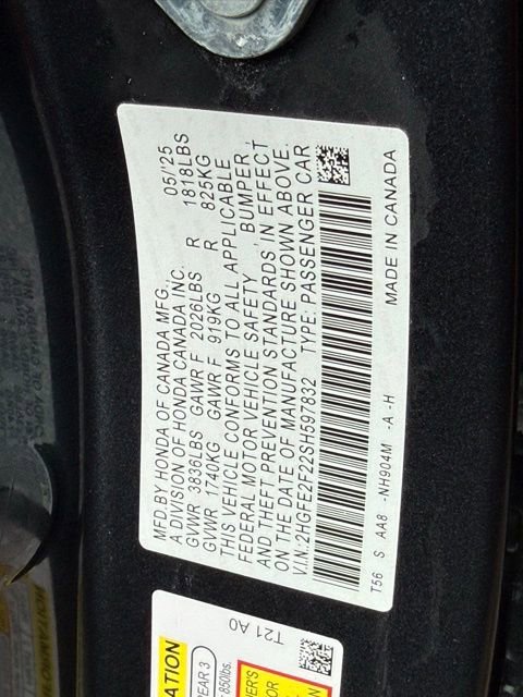 Used 2025 Honda Civic LX image 37
