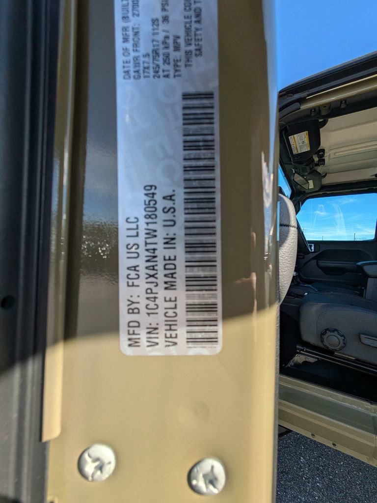 New 2026 Jeep Wrangler Sport AWD/4WD image 27