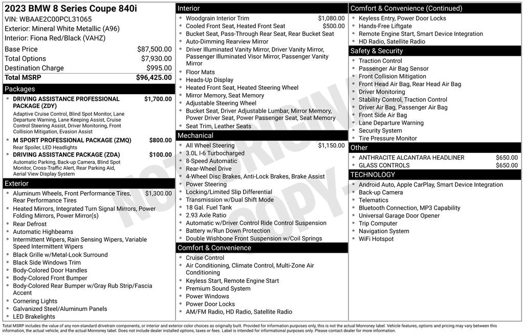 Used 2023 BMW 840i Coupe image 39