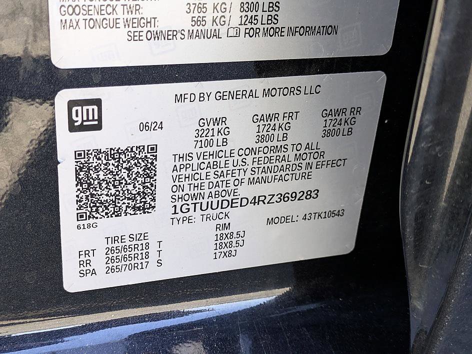 Used 2024 GMC Sierra 1500 SLT image 38