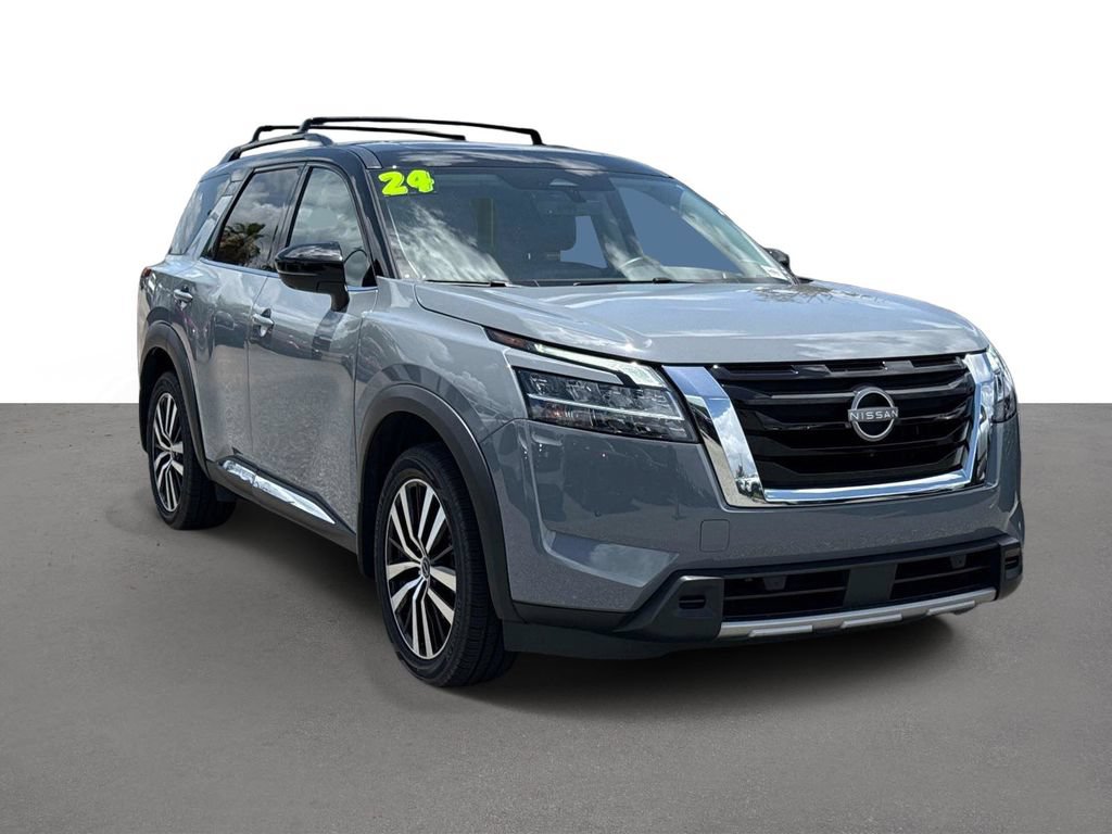 Certified 2024 Nissan Pathfinder Platinum w/ Cargo Package FWD image 2