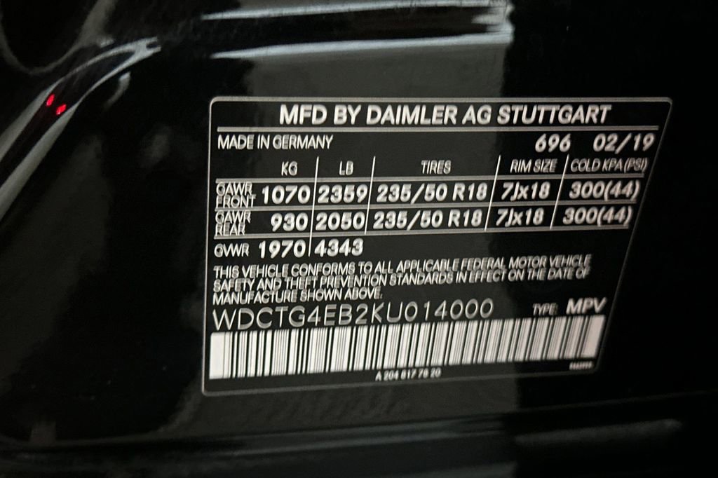 Certified 2019 Mercedes-Benz GLA 250 image 39