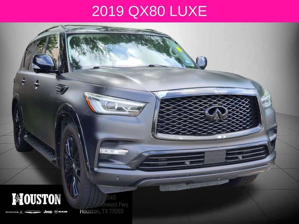 Used 2019 INFINITI QX80 Luxe w/ 22" Wheel Package RWD image 1