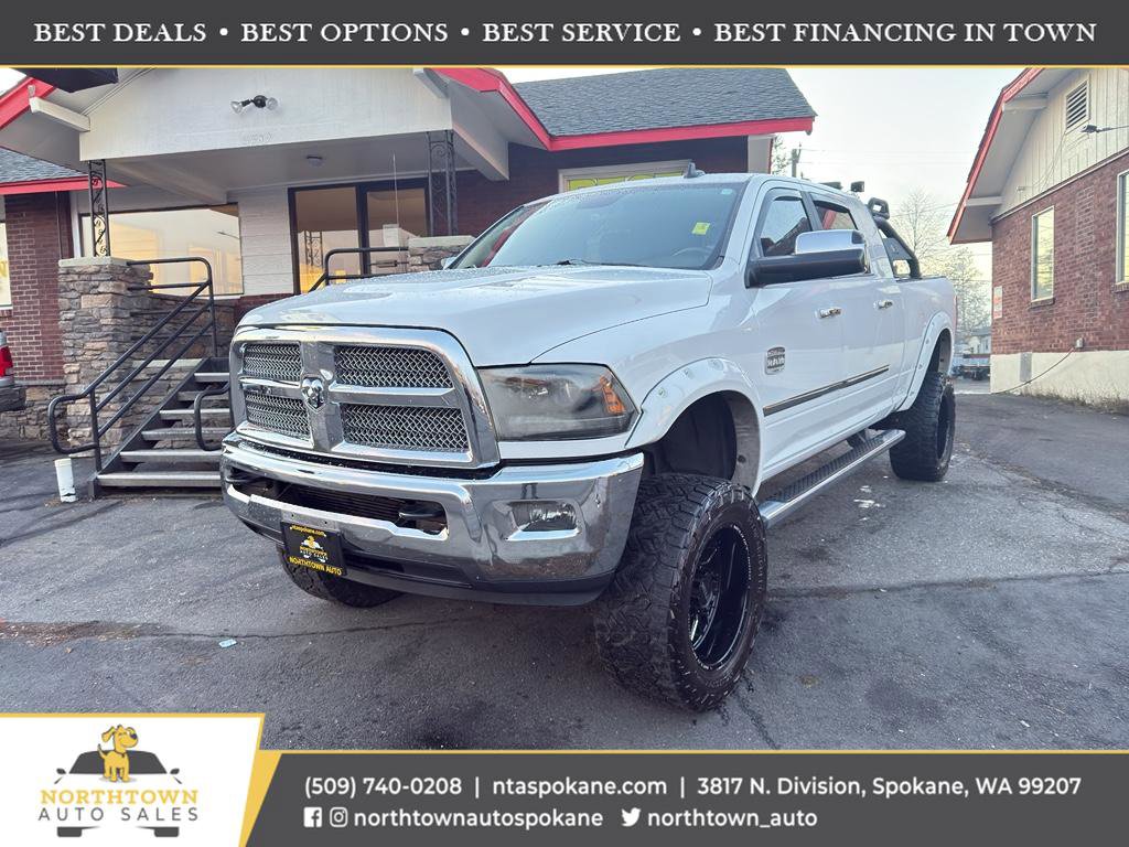 Used 2015 RAM 3500 Laramie Longhorn w/ Protection Group AWD/4WD image 1