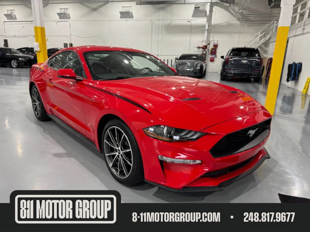Used 2018 Ford Mustang Premium w/ Wheel & Stripe Package image 1