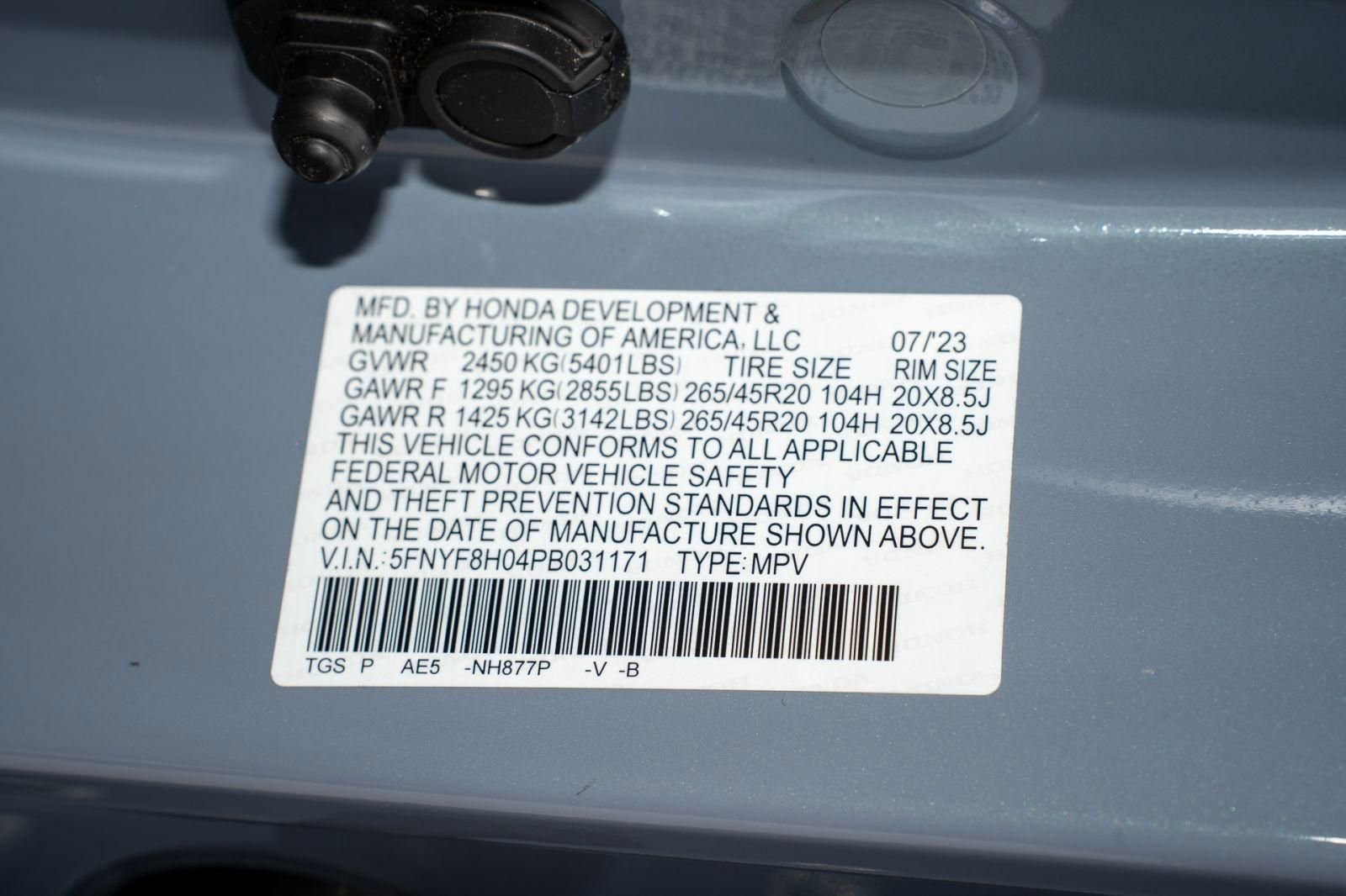 Certified 2023 Honda Passport Elite image 40