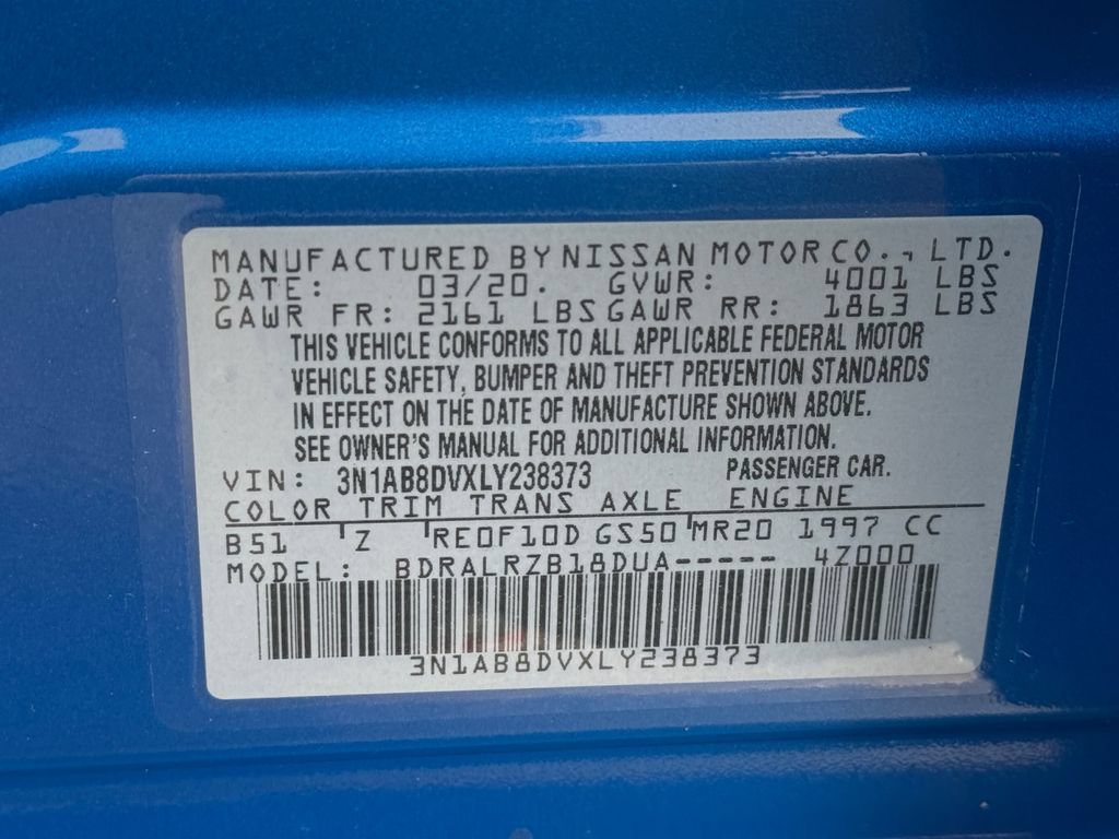 Used 2020 Nissan Sentra SR FWD image 25