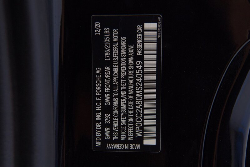 Used 2021 Porsche 718 Boxster Spyder RWD image 59