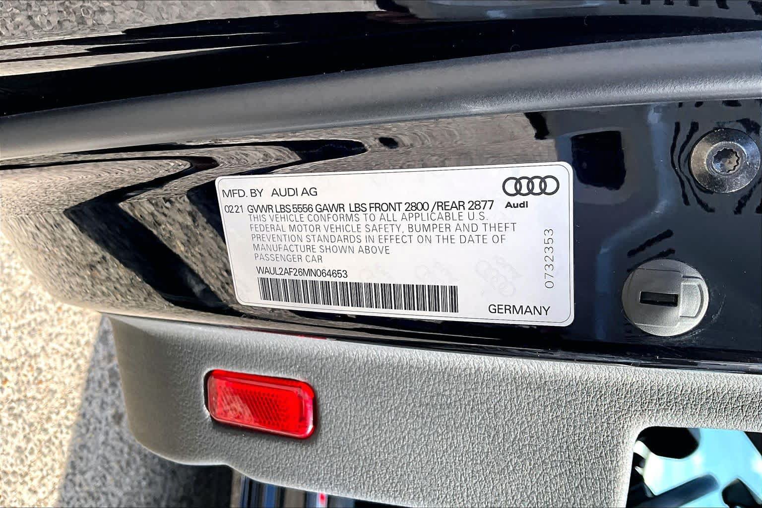 Used 2021 Audi A6 Premium Plus w/ Premium Plus Package AWD/4WD image 36