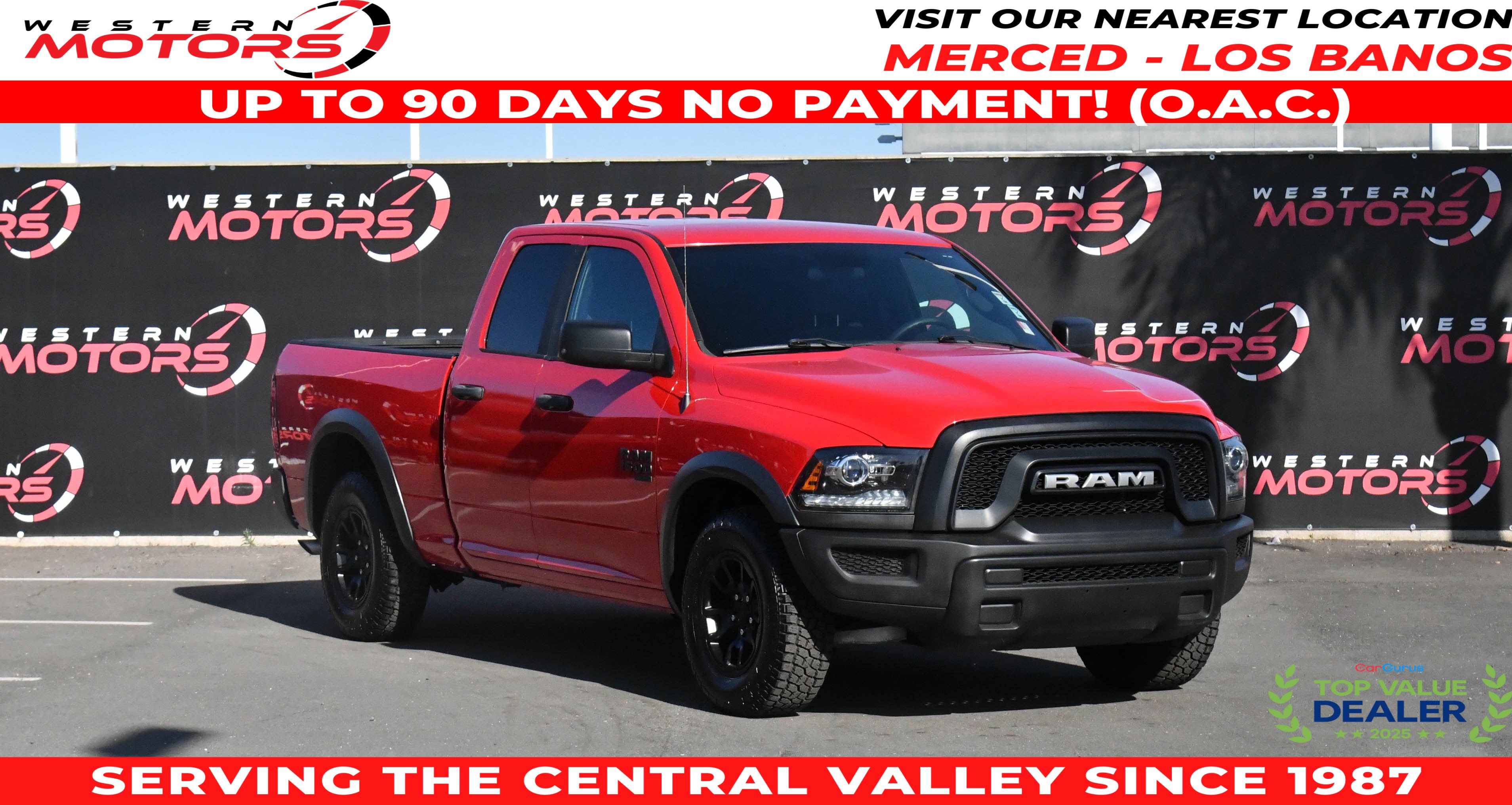 Used 2021 RAM 1500 Classic Warlock w/ Warlock All Terrain Package RWD image 1