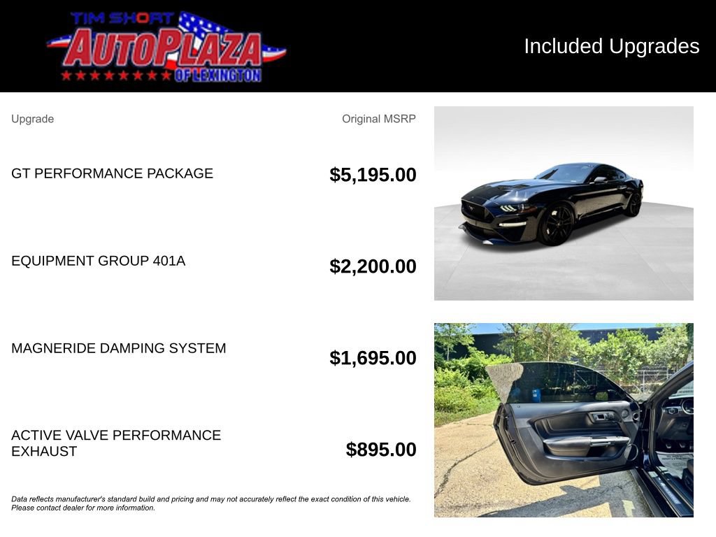 Used 2020 Ford Mustang GT Premium w/ GT Performance Package RWD image 22
