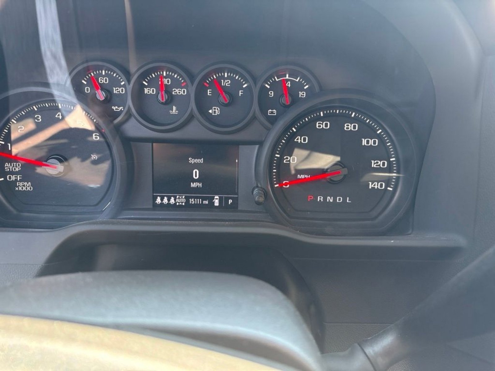 Used 2025 Chevrolet Silverado 1500 Custom Trail Boss w/ LPO, Dark Essentials Package AWD/4WD image 12