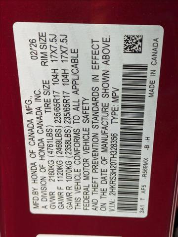 New 2026 Honda CR-V LX image 17