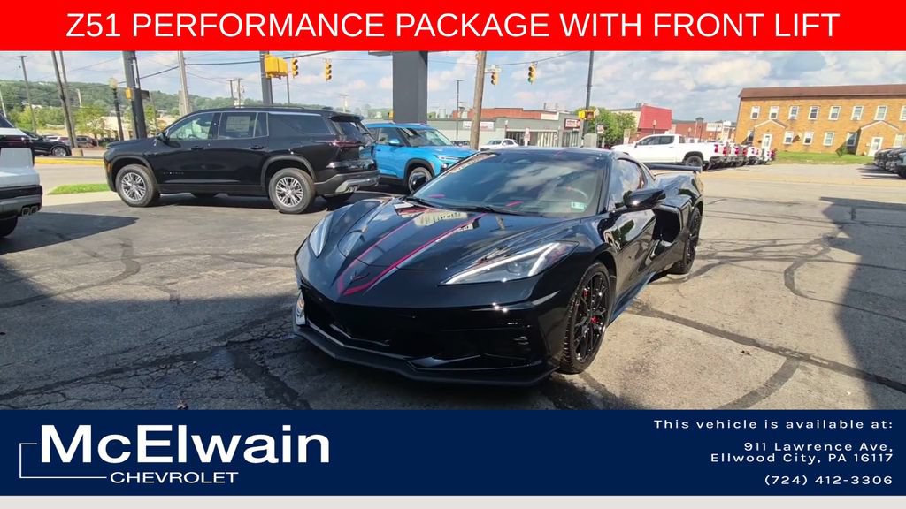 Used 2026 Chevrolet Corvette Stingray Preferred Cpe w/ Z51 Performance Package RWD image 4
