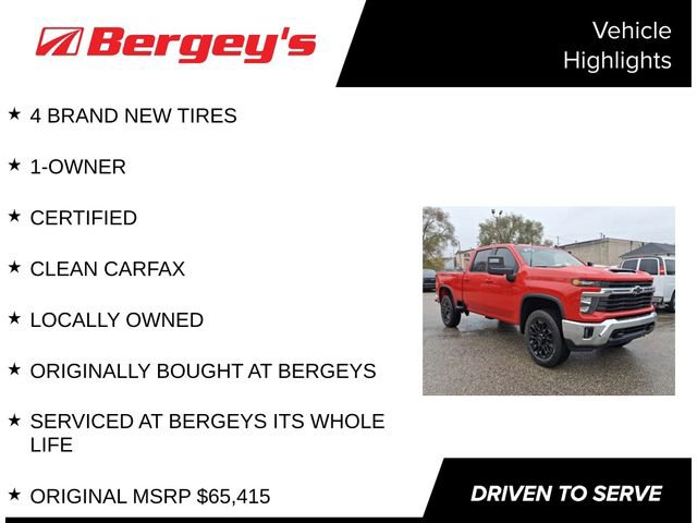 Certified 2025 Chevrolet Silverado 2500 LT w/ Leather Package image 4