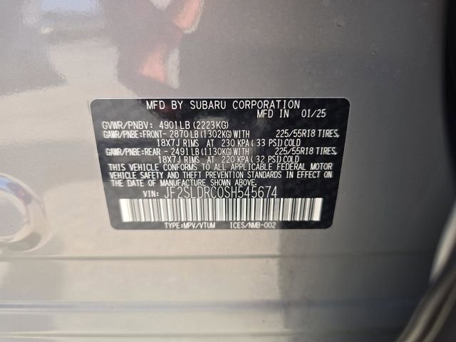 Certified 2025 Subaru Forester Limited w/ Popular Package #1 image 30