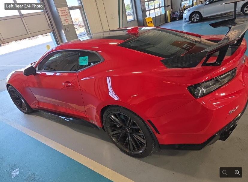 Used 2017 Chevrolet Camaro ZL1 w/ LPO, ZL1 Protection Package RWD image 3