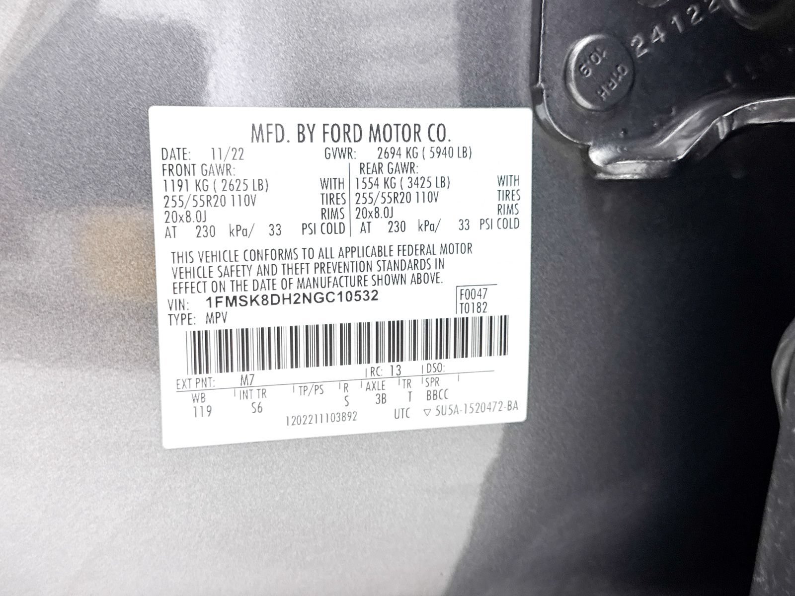 Used 2022 Ford Explorer XLT w/ Equipment Group 202A AWD/4WD image 40