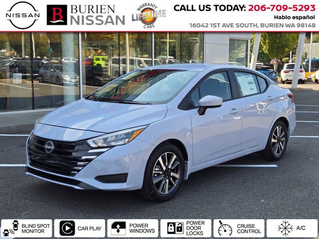 New 2025 Nissan Versa SV w/ Trunk Package