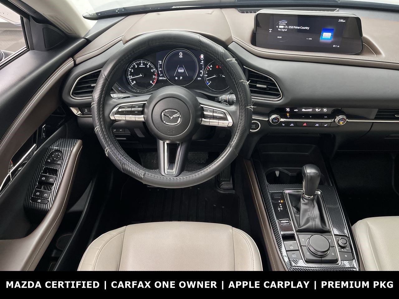 Certified 2021 MAZDA CX-30 AWD 2.5 S w/ Premium Package image 15