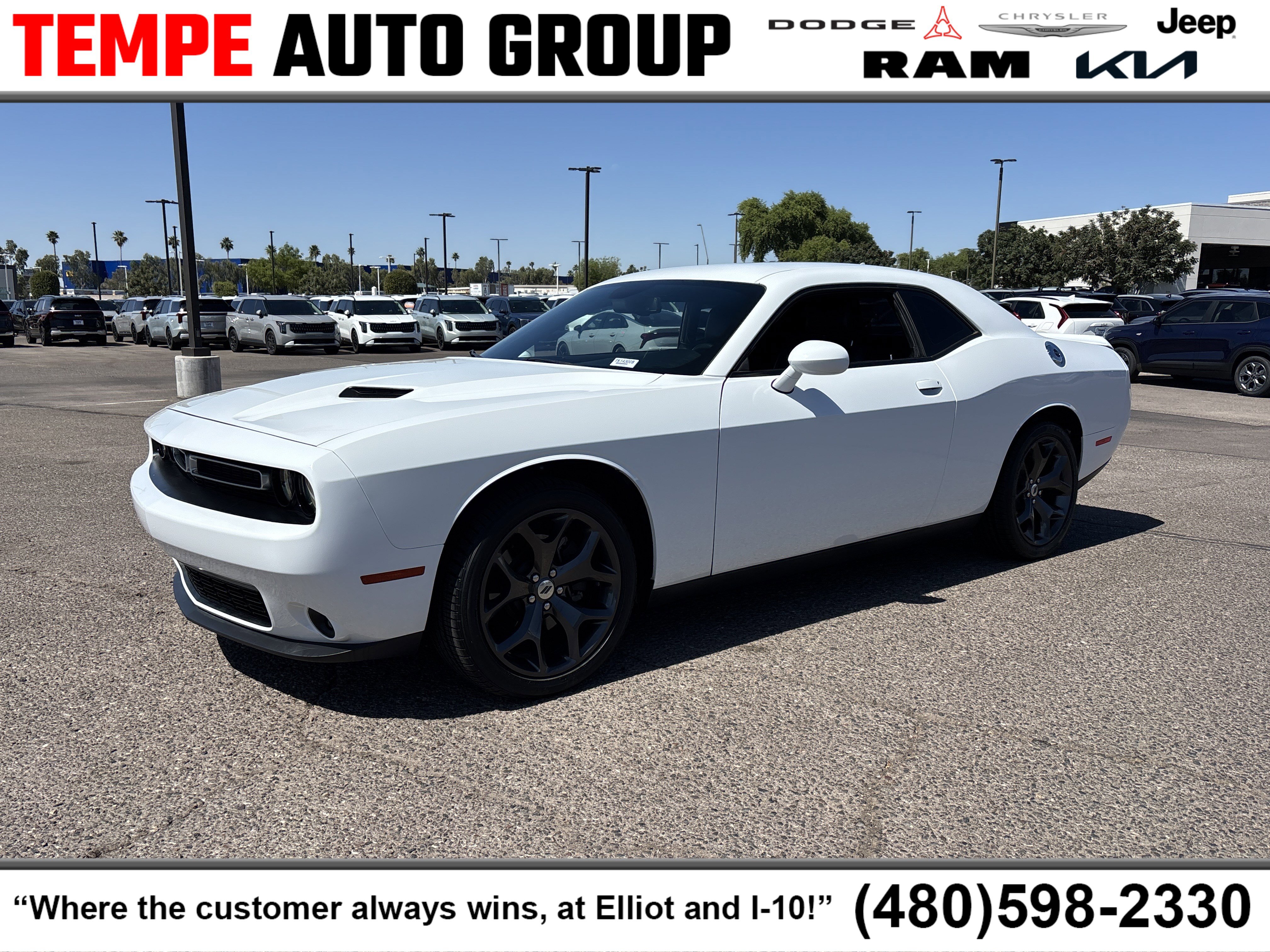 Used 2019 Dodge Challenger SXT w/ Plus Package RWD image 1