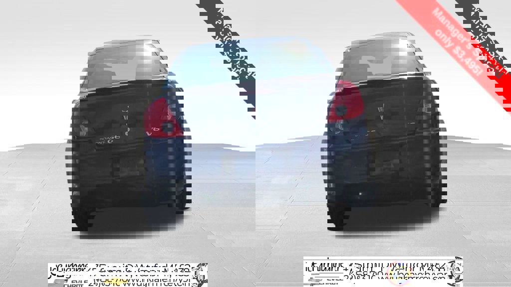 Used 2009 Pontiac G6 Sedan w/ Sport Package 2 image 8