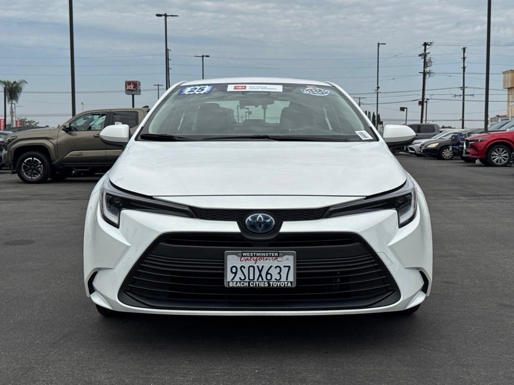 Certified 2025 Toyota Corolla LE w/ LE Premium Package FWD image 4