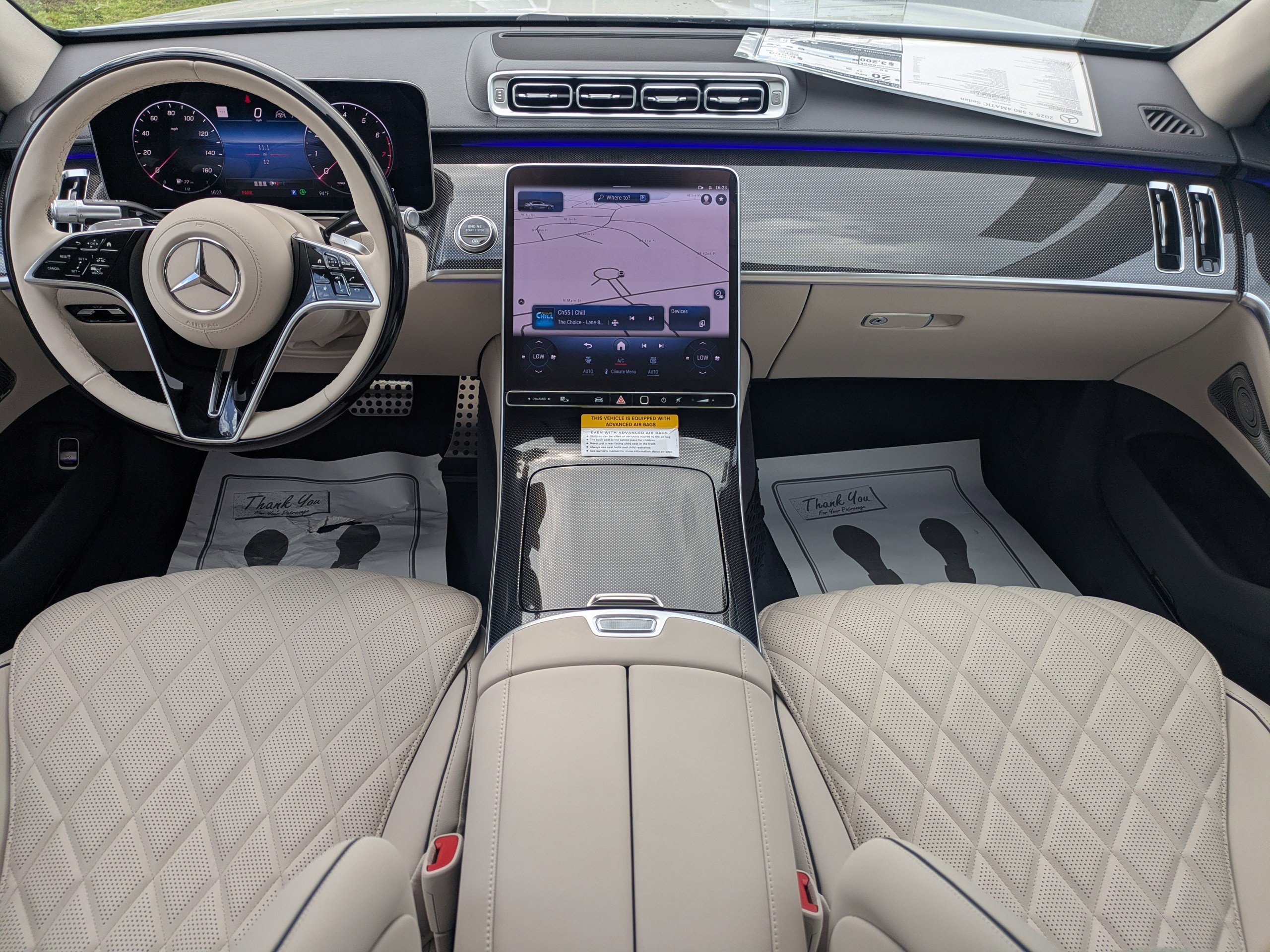 New 2025 Mercedes-Benz S 580 4MATIC Sedan image 2