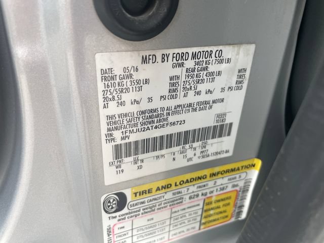 Used 2016 Ford Expedition Limited w/ Equipment Group 301A AWD/4WD image 32