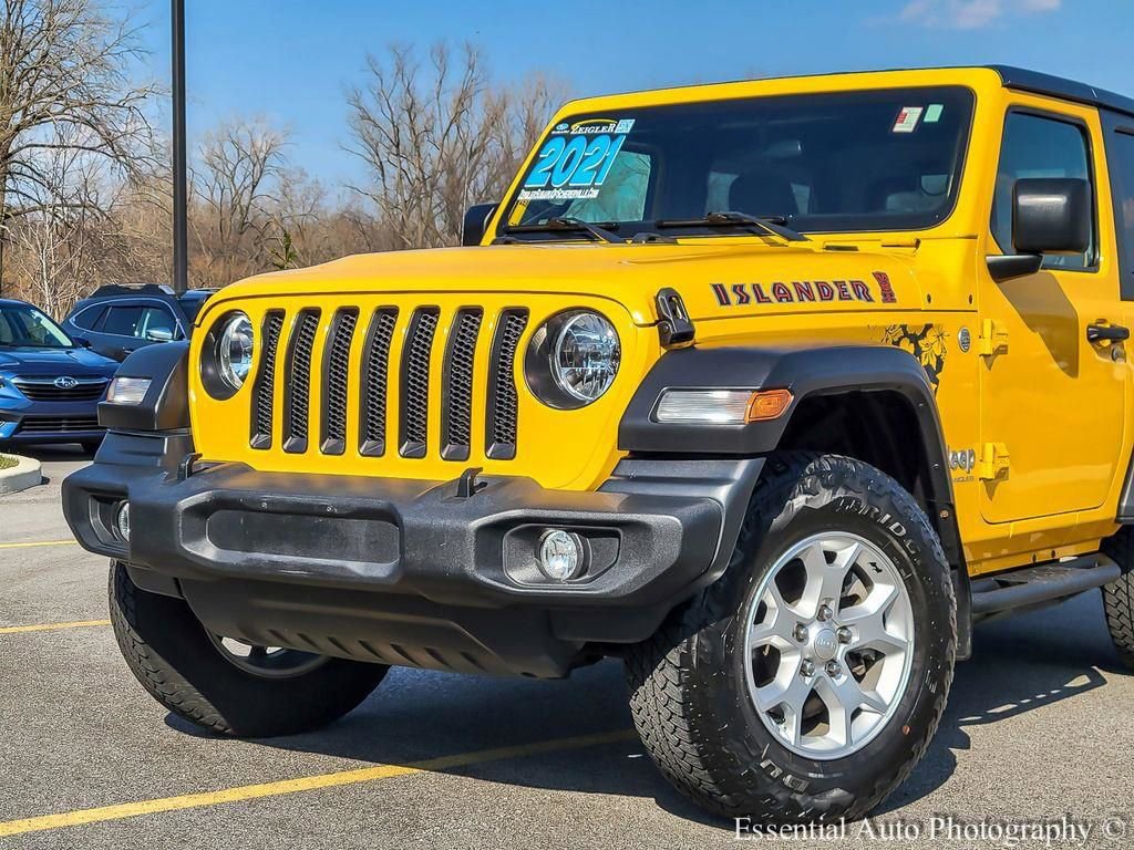 Used 2021 Jeep Wrangler Sport image 2