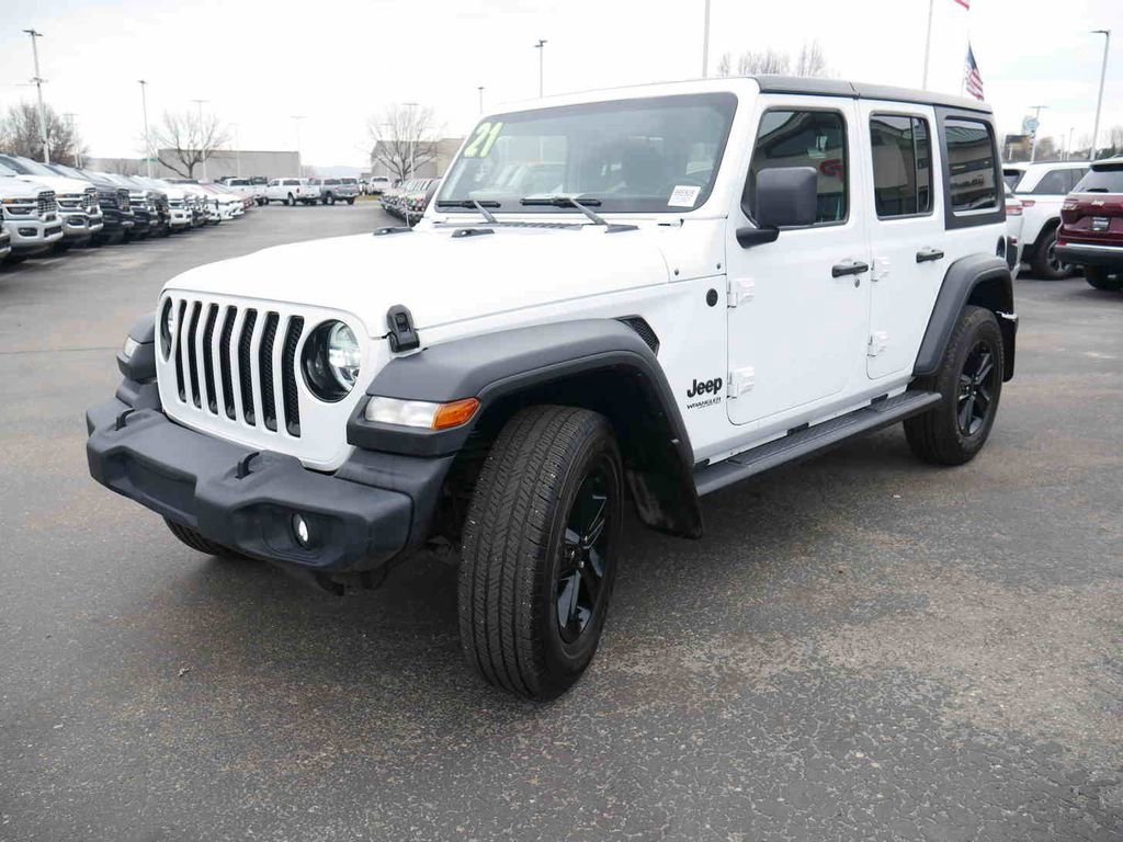 Used 2021 Jeep Wrangler Unlimited Sport image 4