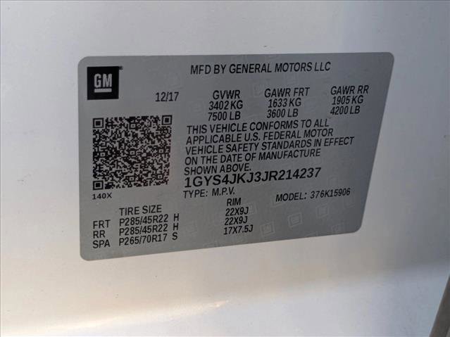 Used 2018 Cadillac Escalade ESV Premium Luxury image 26