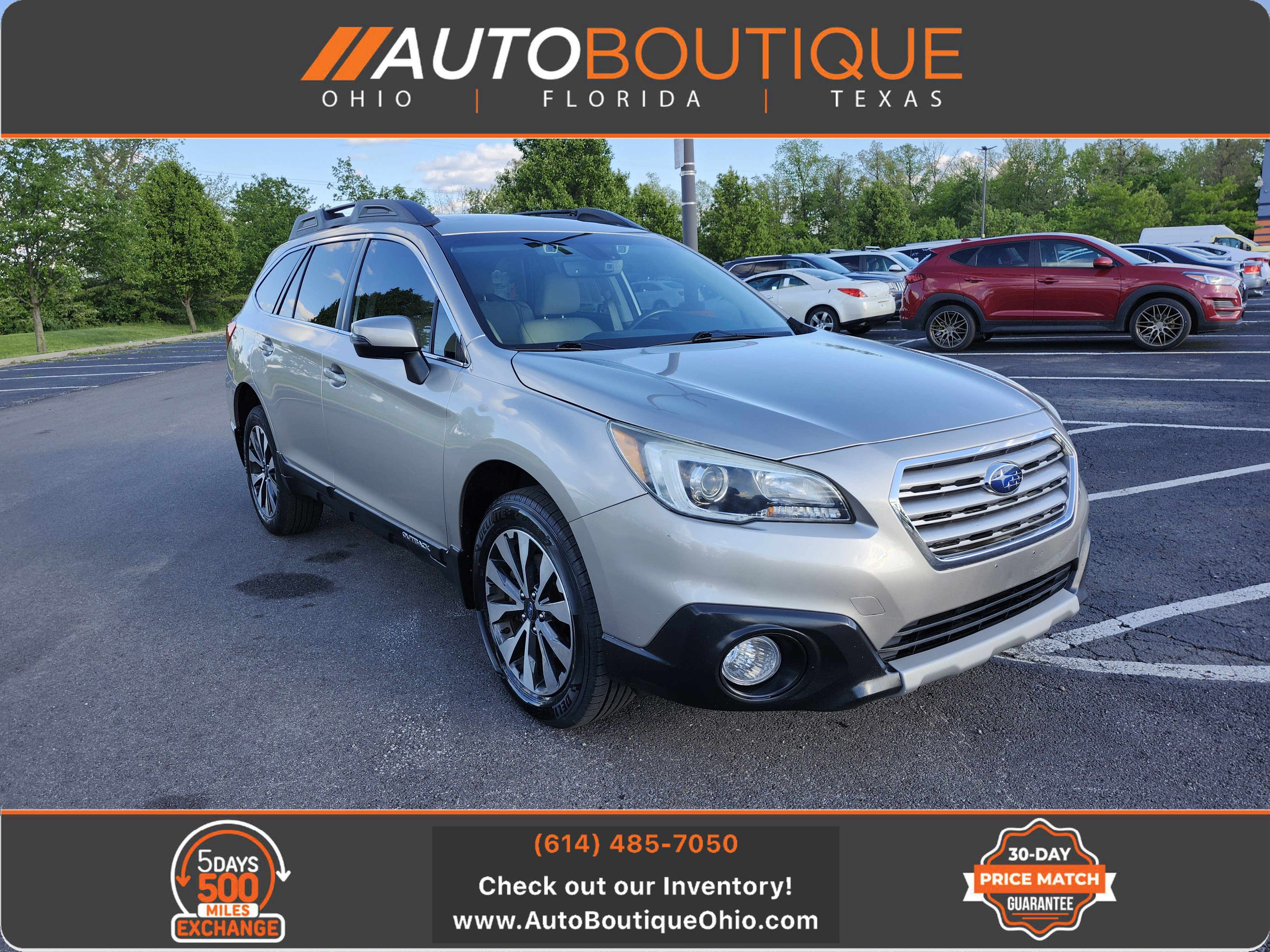 Used 2017 Subaru Outback 2.5i Limited