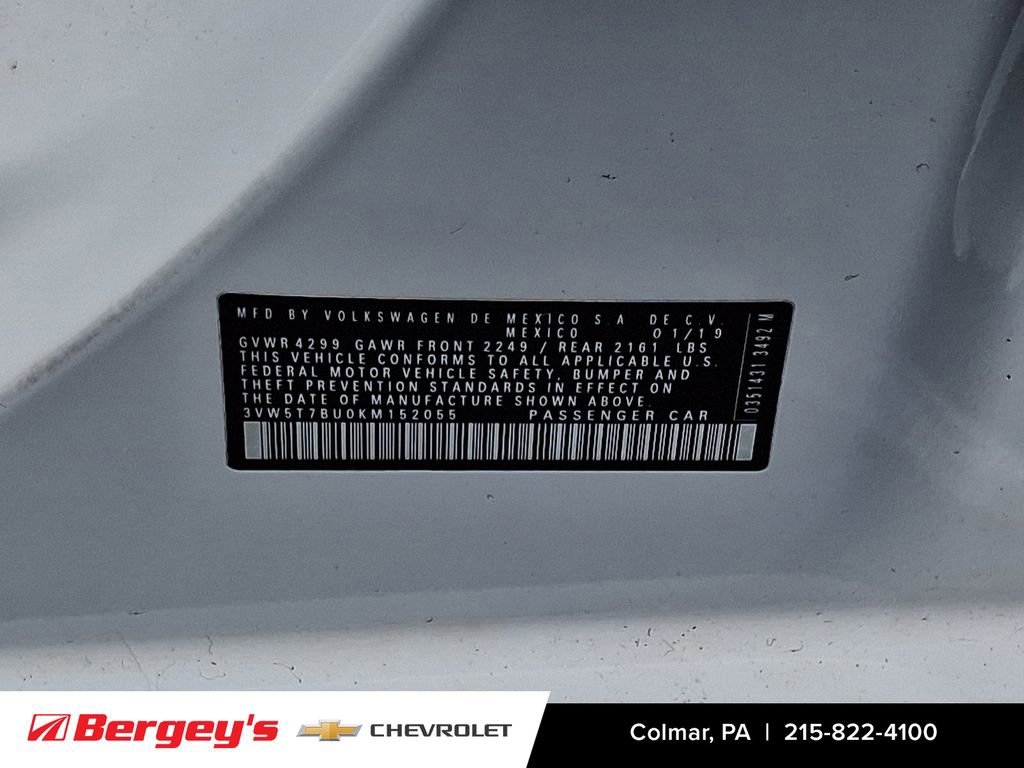 Used 2019 Volkswagen Jetta GLI FWD image 28