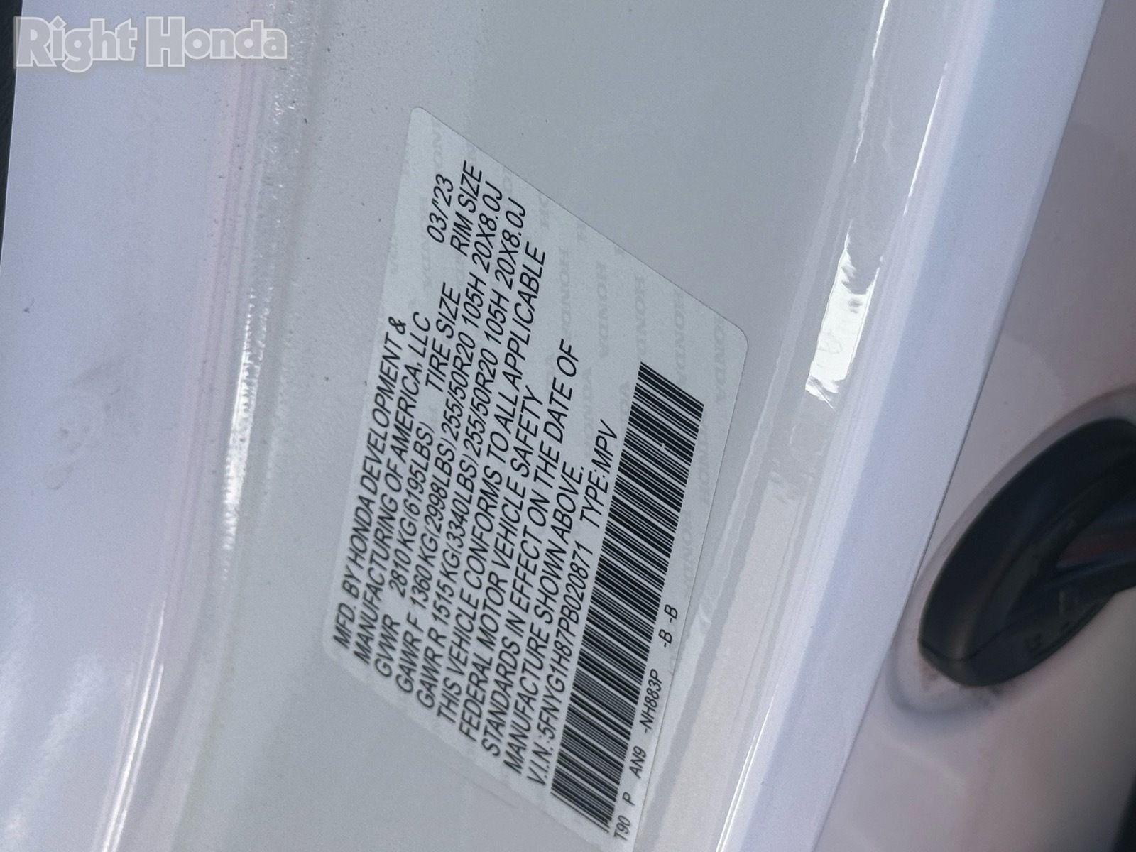 Used 2023 Honda Pilot Elite image 35