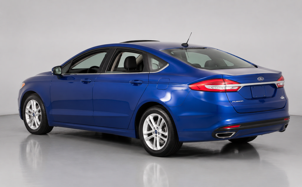 Used 2017 Ford Fusion SE w/ Fusion SE Technology Package FWD image 5