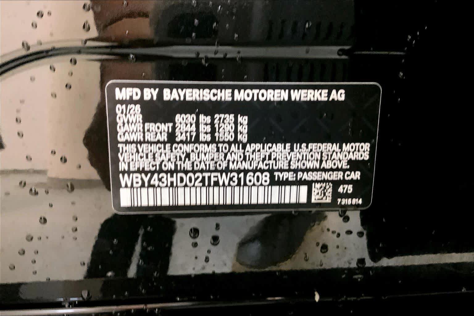 New 2026 BMW i4 xDrive40i w/ M Sport Package AWD/4WD image 21