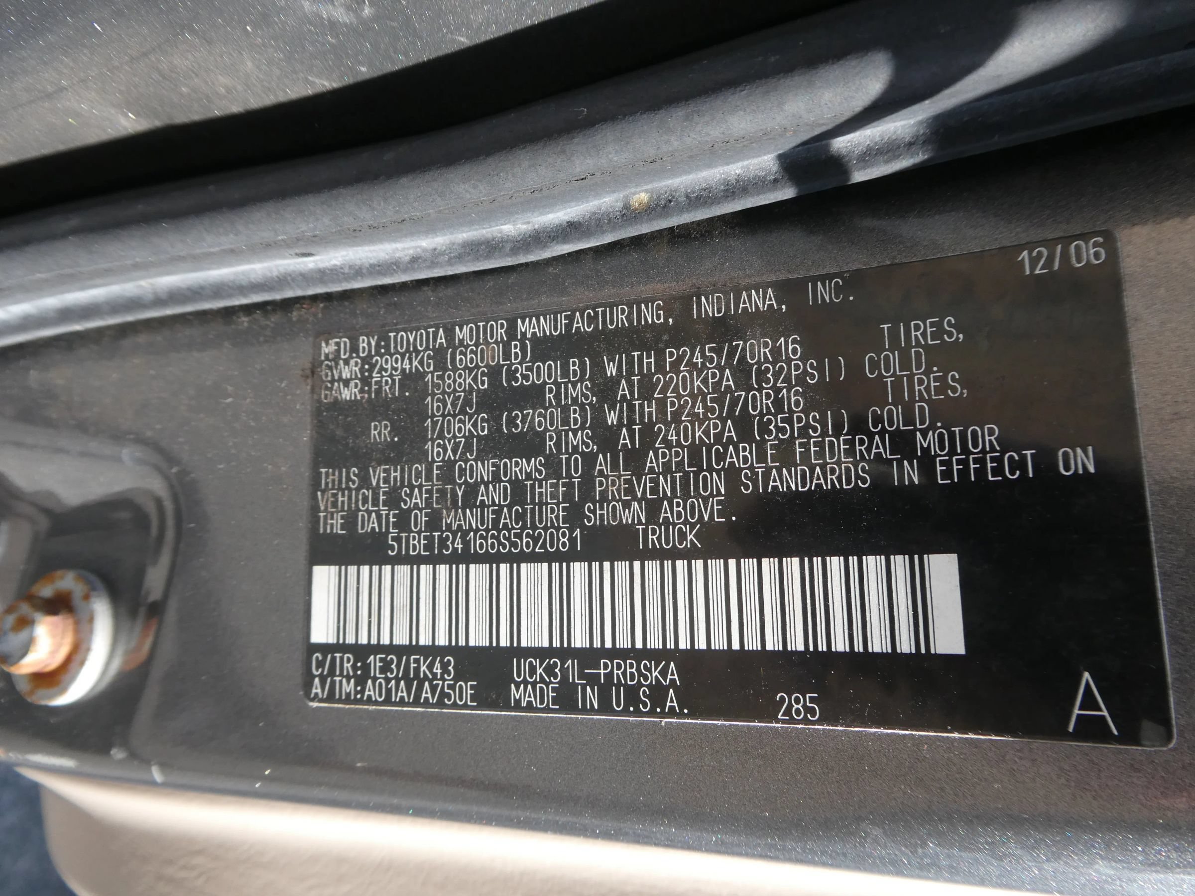 Used 2006 Toyota Tundra SR5 RWD image 10