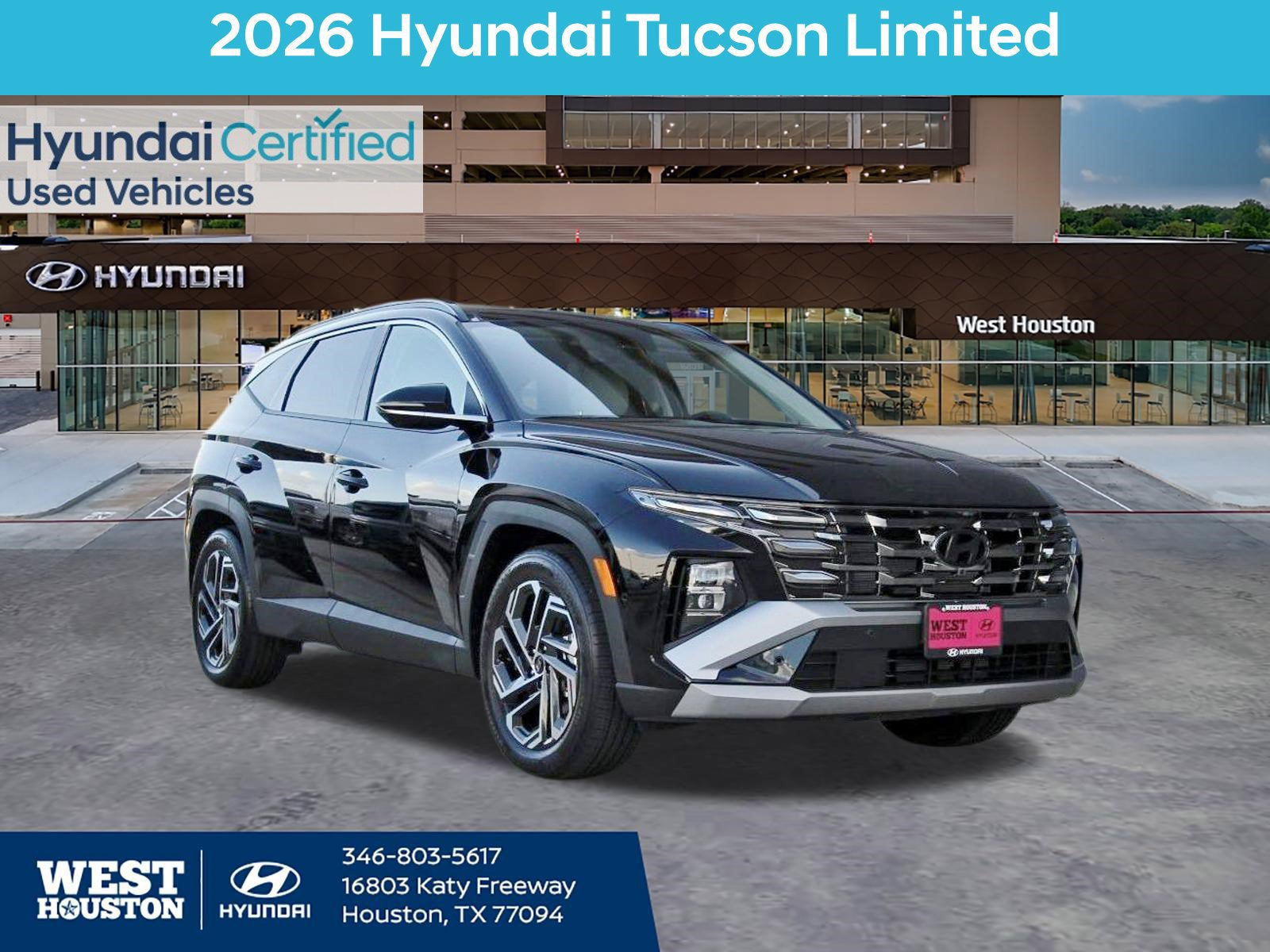 Certified 2026 Hyundai Tucson Limited FWD image 1