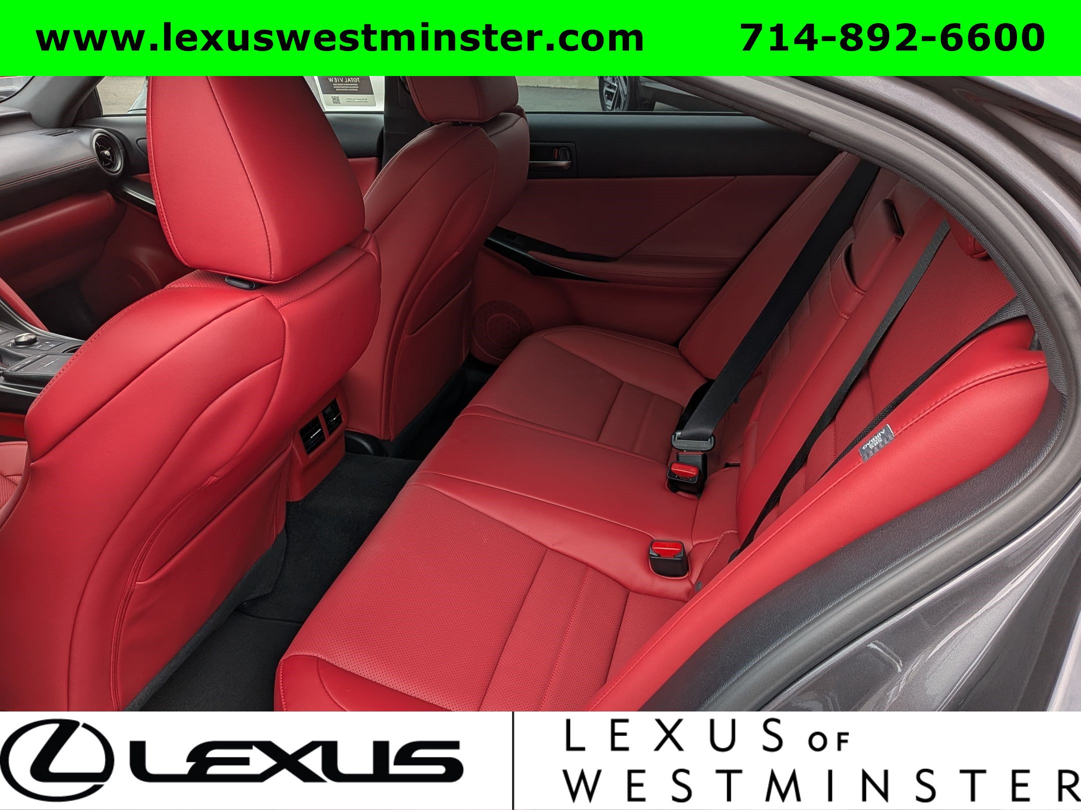 Certified 2025 Lexus IS 350 F Sport w/ Navigation Package RWD image 14