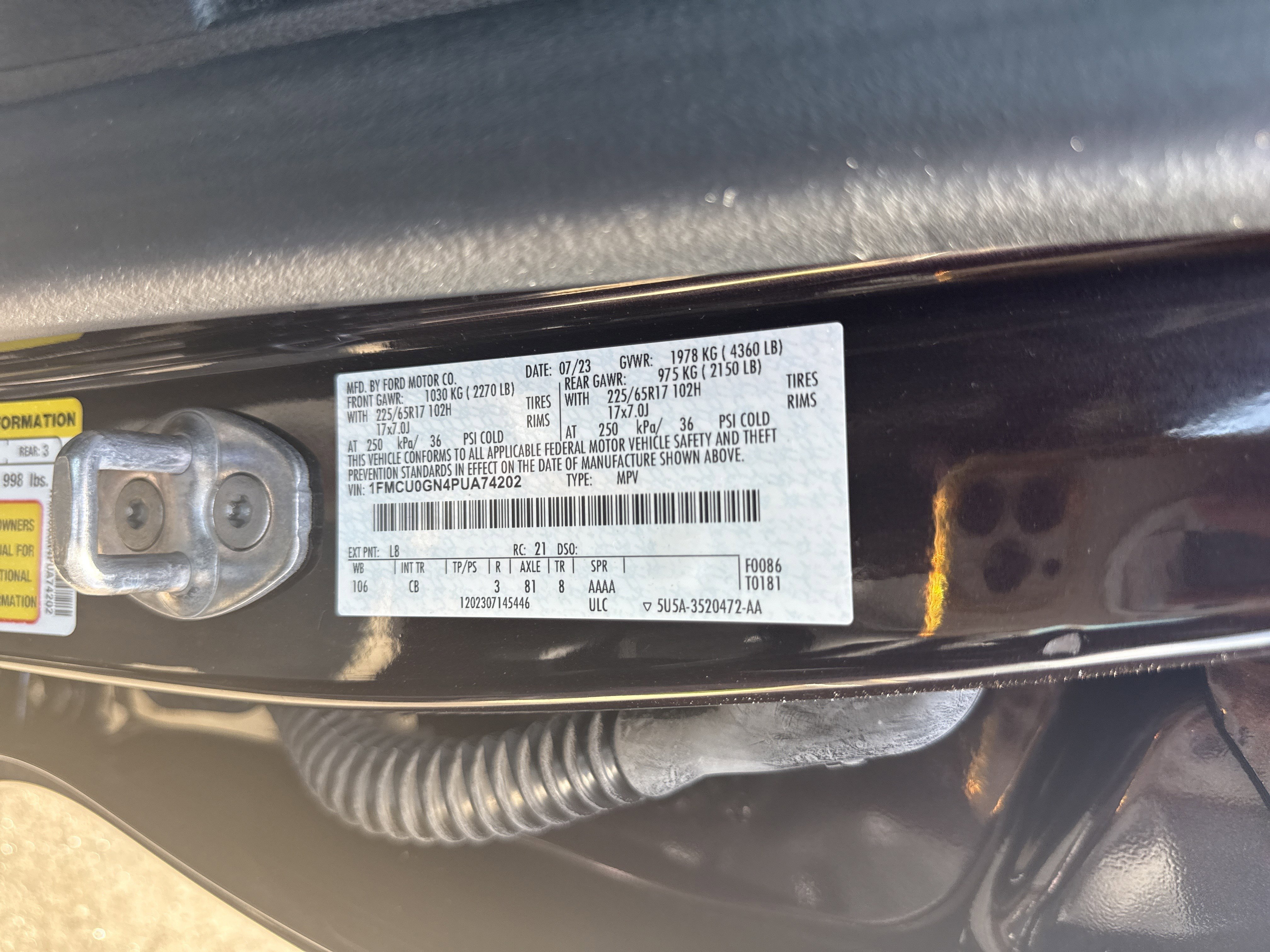 Used 2023 Ford Escape Active FWD image 34